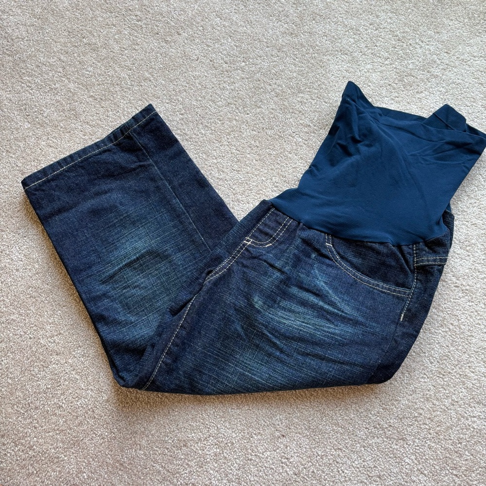 Motherhood Maternity denim capris